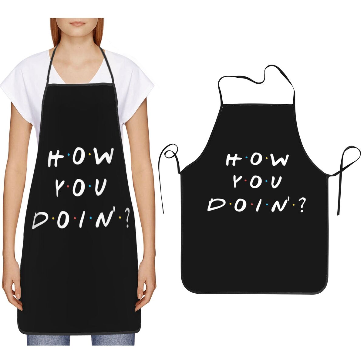 Kitchen Baking Quotes - Friends TV-Show „How You Doin“ Zitat