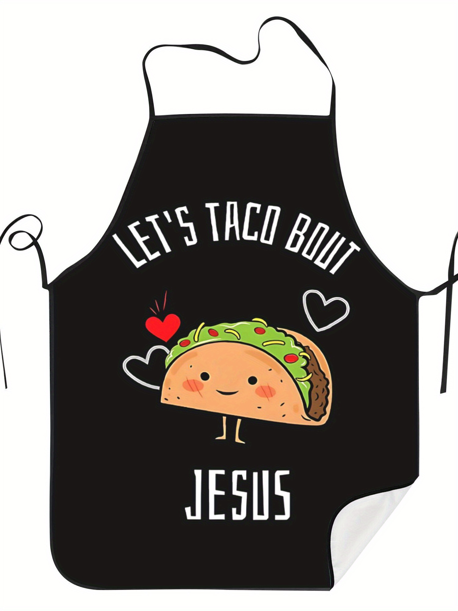 Kitchen Baking Quotes - Let's Taco Bout Jesus Küchenschürze -