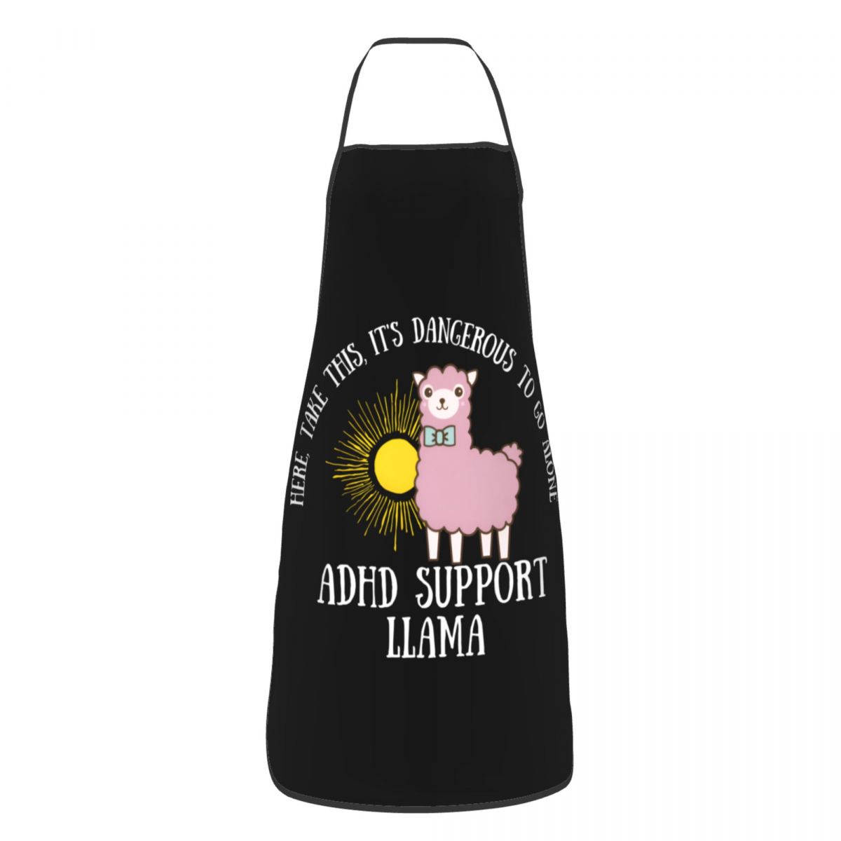 Kitchen Baking Quotes - Unisex ADHS Unterstützung Lama Zitate Latzschürze