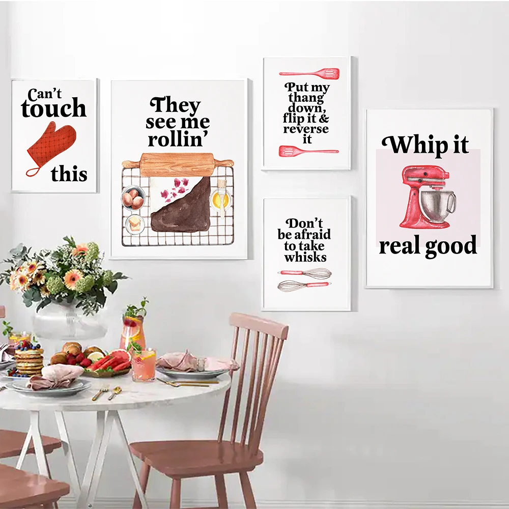 Lustige Küchen-Rap-Wortspiele  – Kitchen Baking Quotes Bewertung und Preis