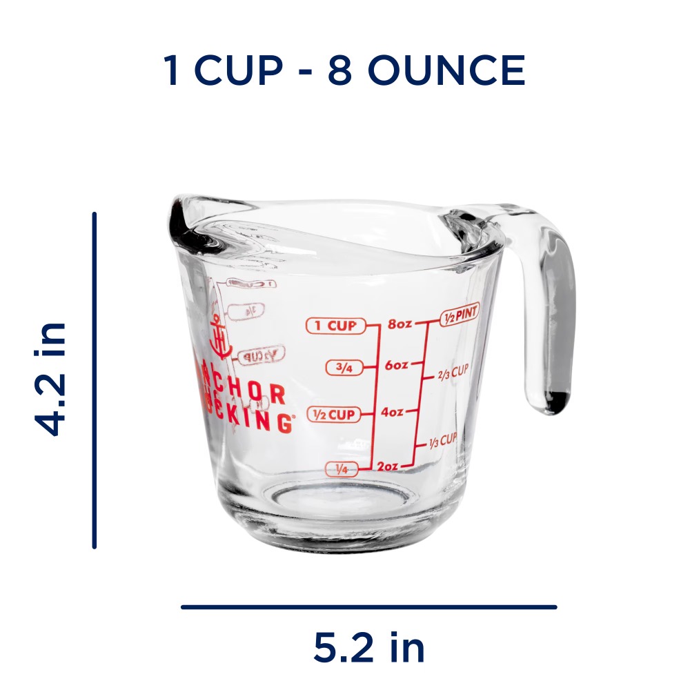 2er-Set Glas-Messbecher mit Gr – Baking In Kitchen Bewertung und Preis