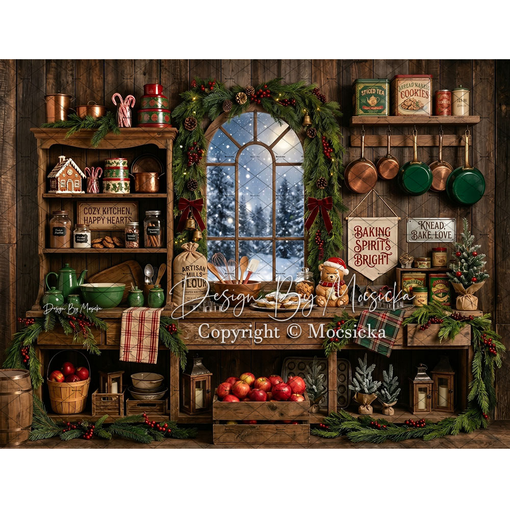 Mocsicka Weihnachtlicher Rusti – Kitchen Baking Background Bewertung und Preis