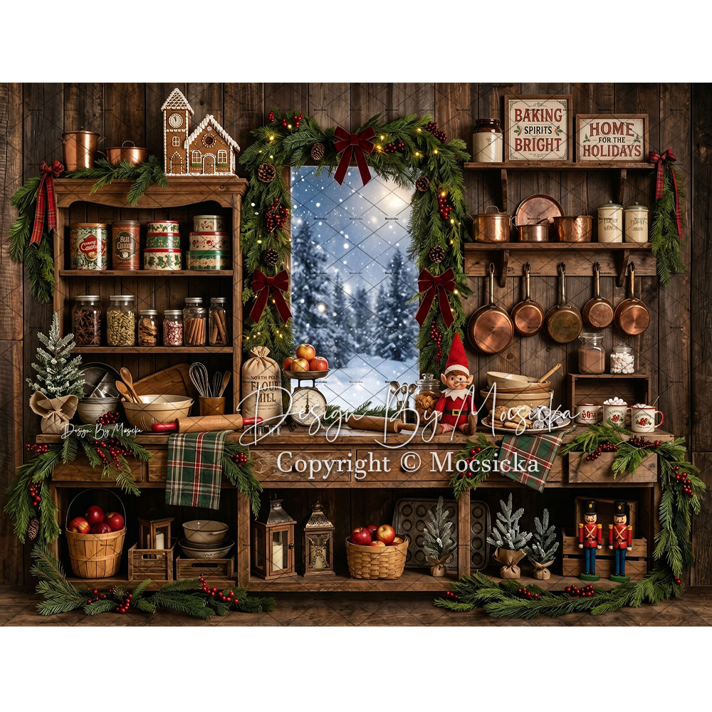 Mocsicka Weihnachtlicher Rusti – Kitchen Baking Background Bewertung und Preis