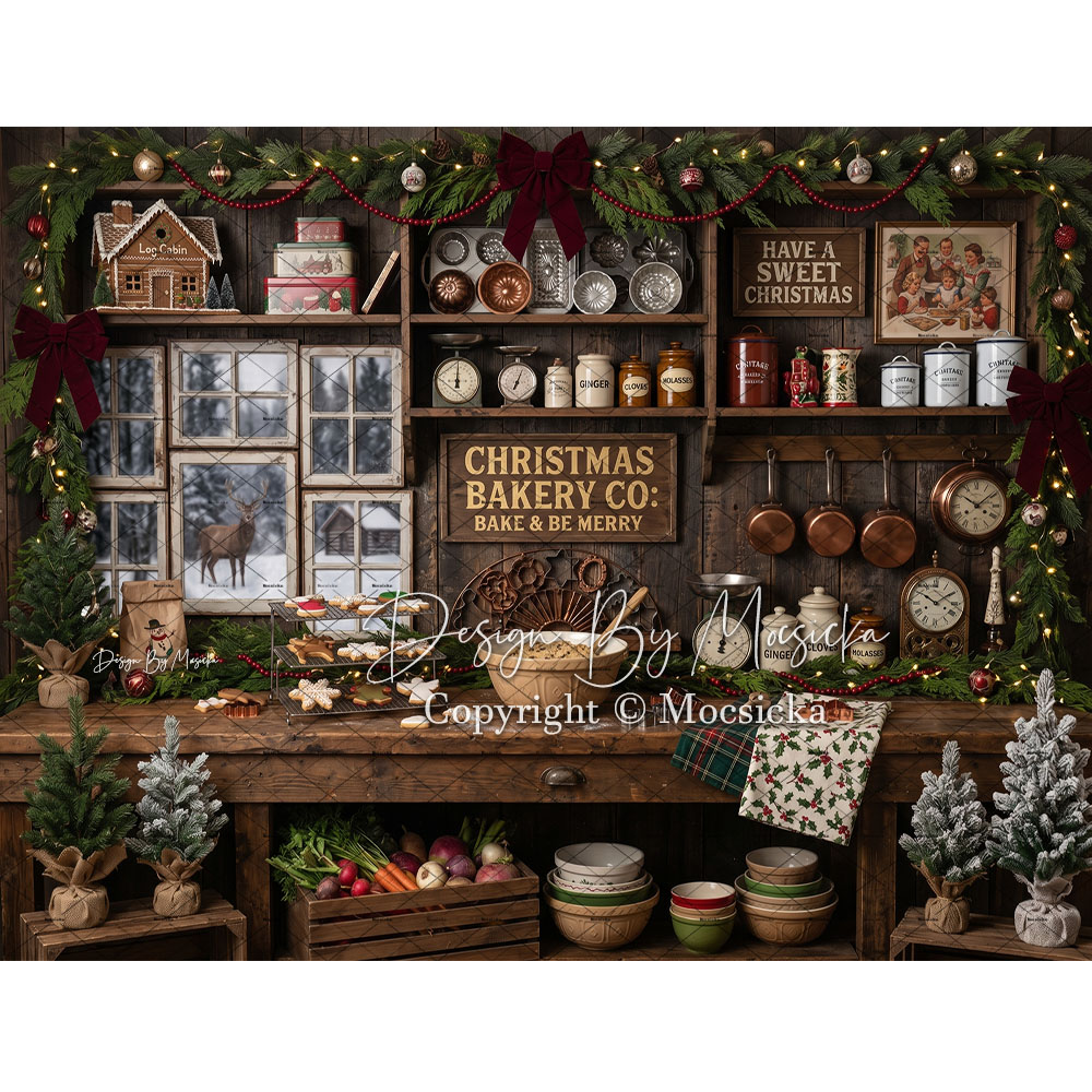 Mocsicka Weihnachtlicher Rusti – Kitchen Baking Background Bewertung und Preis