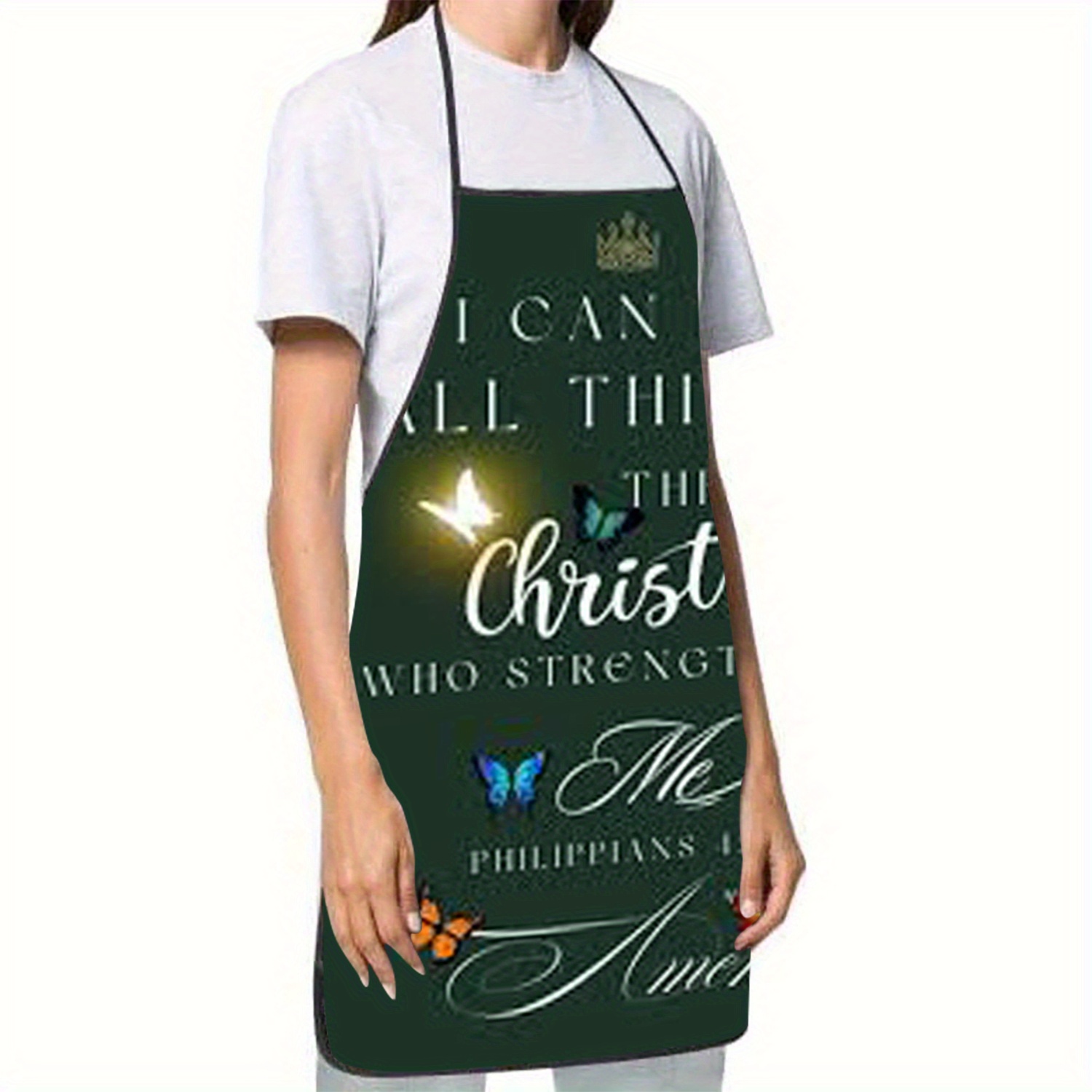 1 Stück christliche Schürze mi – Kitchen Baking Quotes Bewertung und Preis