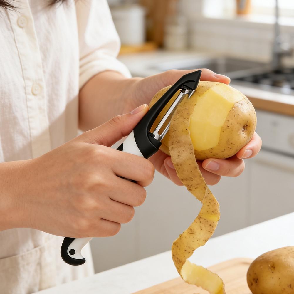 Gemüseschneider aus Edelstahl, – Kitchen Jobs Bewertung und Preis