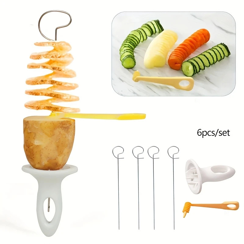 6-teiliges Edelstahl-Spiralsch – Kitchen Jobs Bewertung und Preis