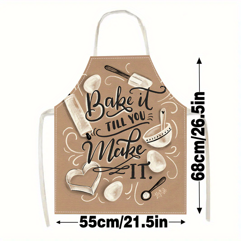 1 Stück Backschürze mit Aufsch – Kitchen Baking Quotes Bewertung und Preis