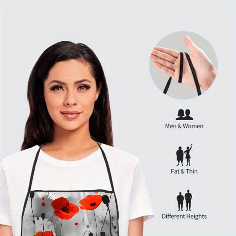 1 Stück rote Mohnblumen-Blumen – Kitchen Baking Background Bewertung und Preis